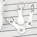 Mini Aluminum Alloy Key Ring Shopping Trolley Tokens(3Pcs)