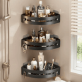 Triangle Shower Caddy Drill Free Wall MountShower Organizer(3PCS)