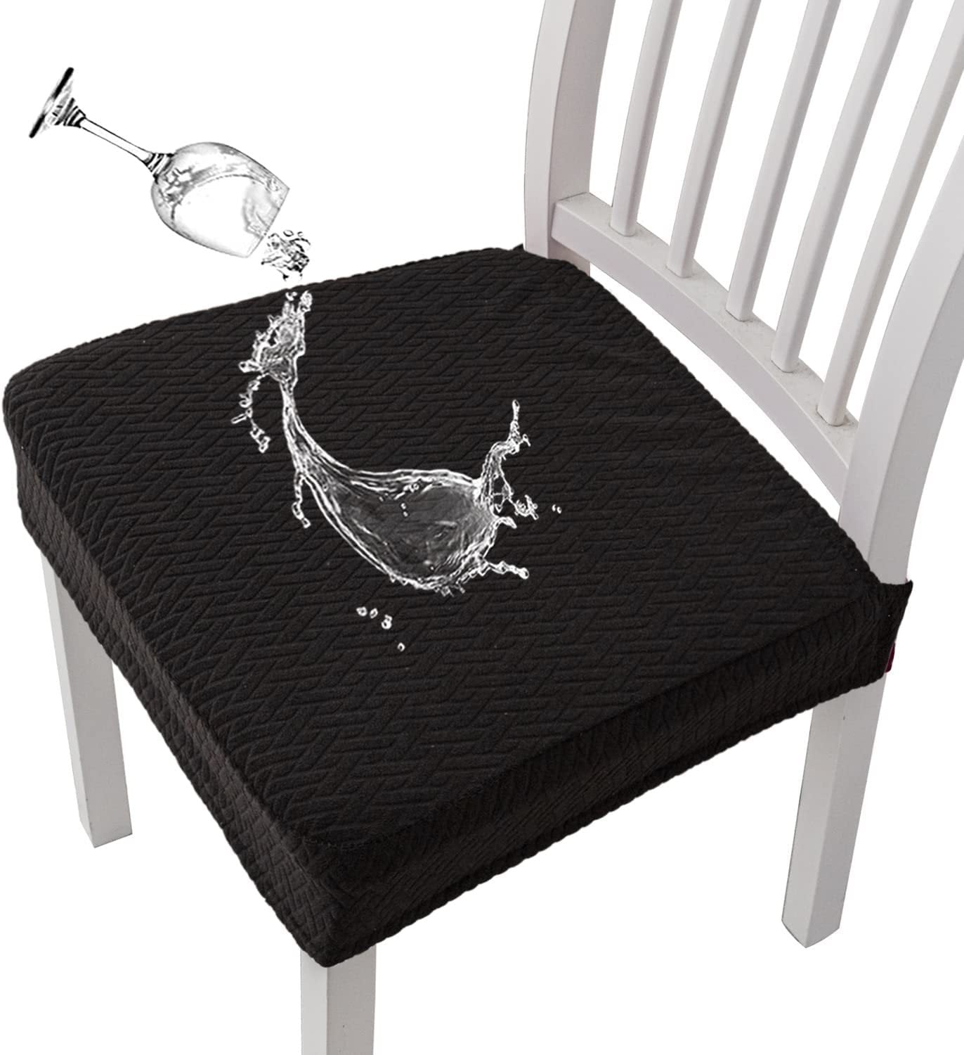 Waterproof Jacquard Chair Covers  Durable, Stylish & Easy-Clean 🪑