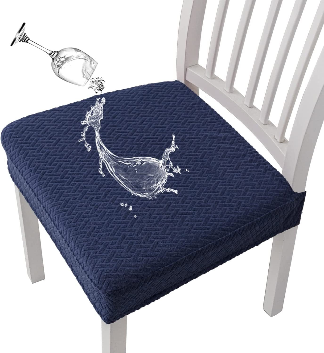 Waterproof Jacquard Chair Covers  Durable, Stylish & Easy-Clean 🪑