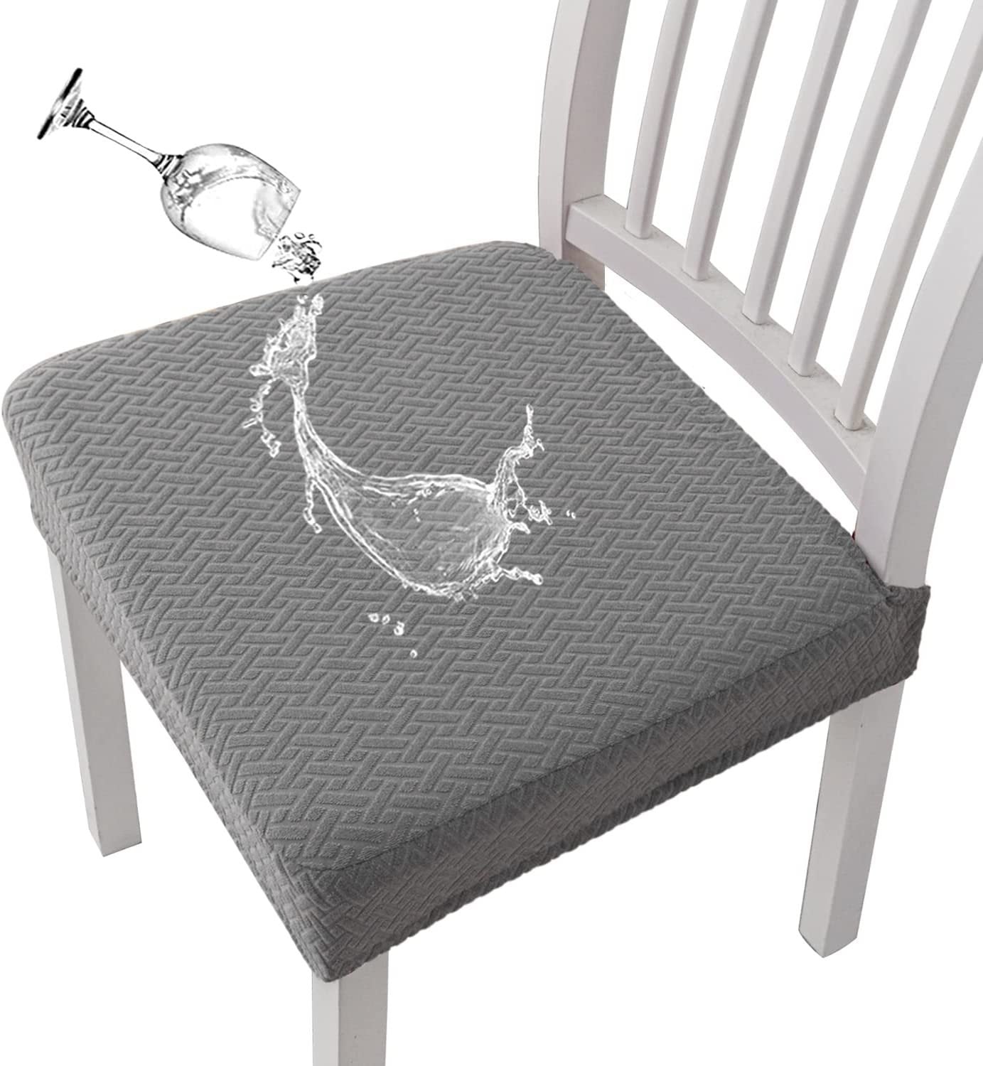 Waterproof Jacquard Chair Covers  Durable, Stylish & Easy-Clean 🪑