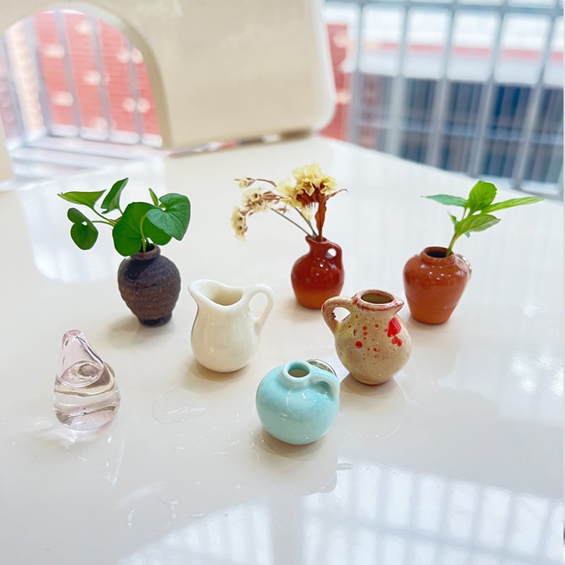 🎁Create Your Own Mini Garden🌸Mini Ceramics Vase Fridge Magnet