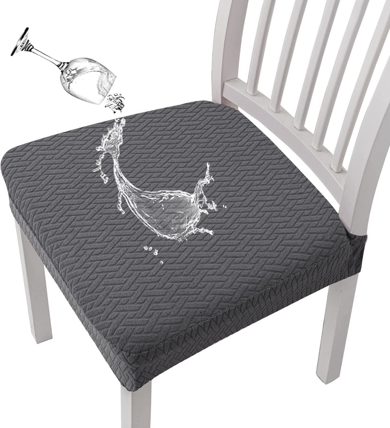 Waterproof Jacquard Chair Covers  Durable, Stylish & Easy-Clean 🪑